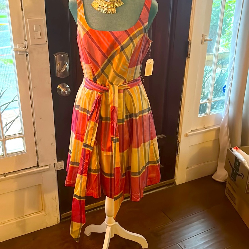 Jessica Simpson plaid Dress